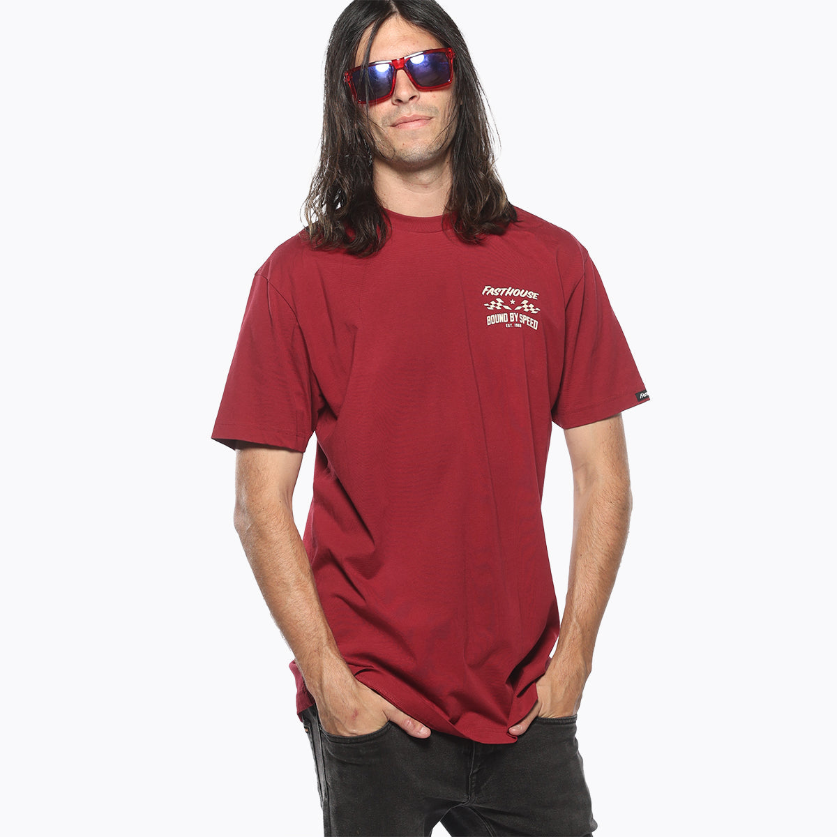 Fasthoues Bound Tee Cardinal