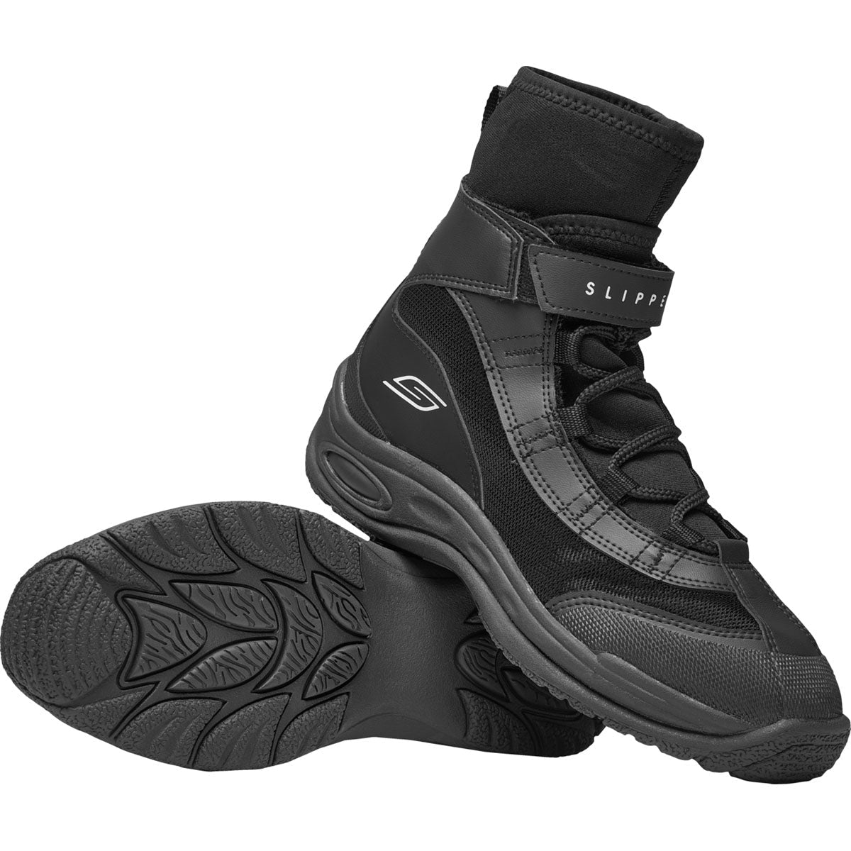 Slippery Liquid Race Boots - Black