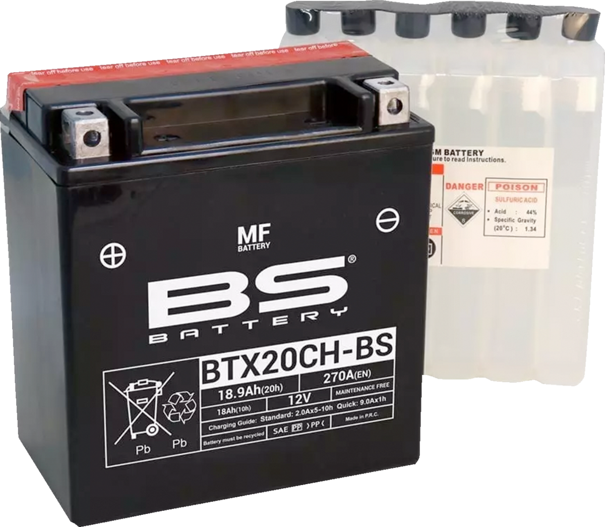 BS Battery - BTX20CH-BS (YTX)