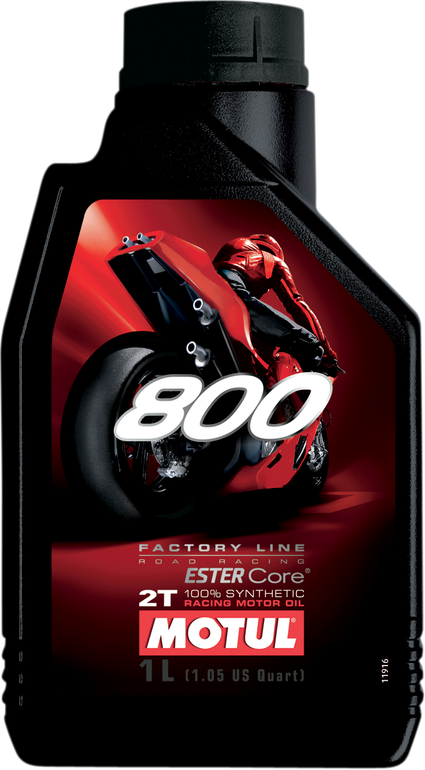 Motul 800 2T Road Synthetic Oil - 1 Liter - 1 Liter