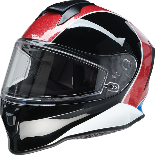 Z1R Youth Warrant 2.0 Snow Fresh Pow Helmet - Red/White/Blue