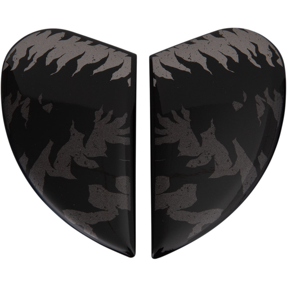 Icon Airform Helmet Side Plates - Lycan Black