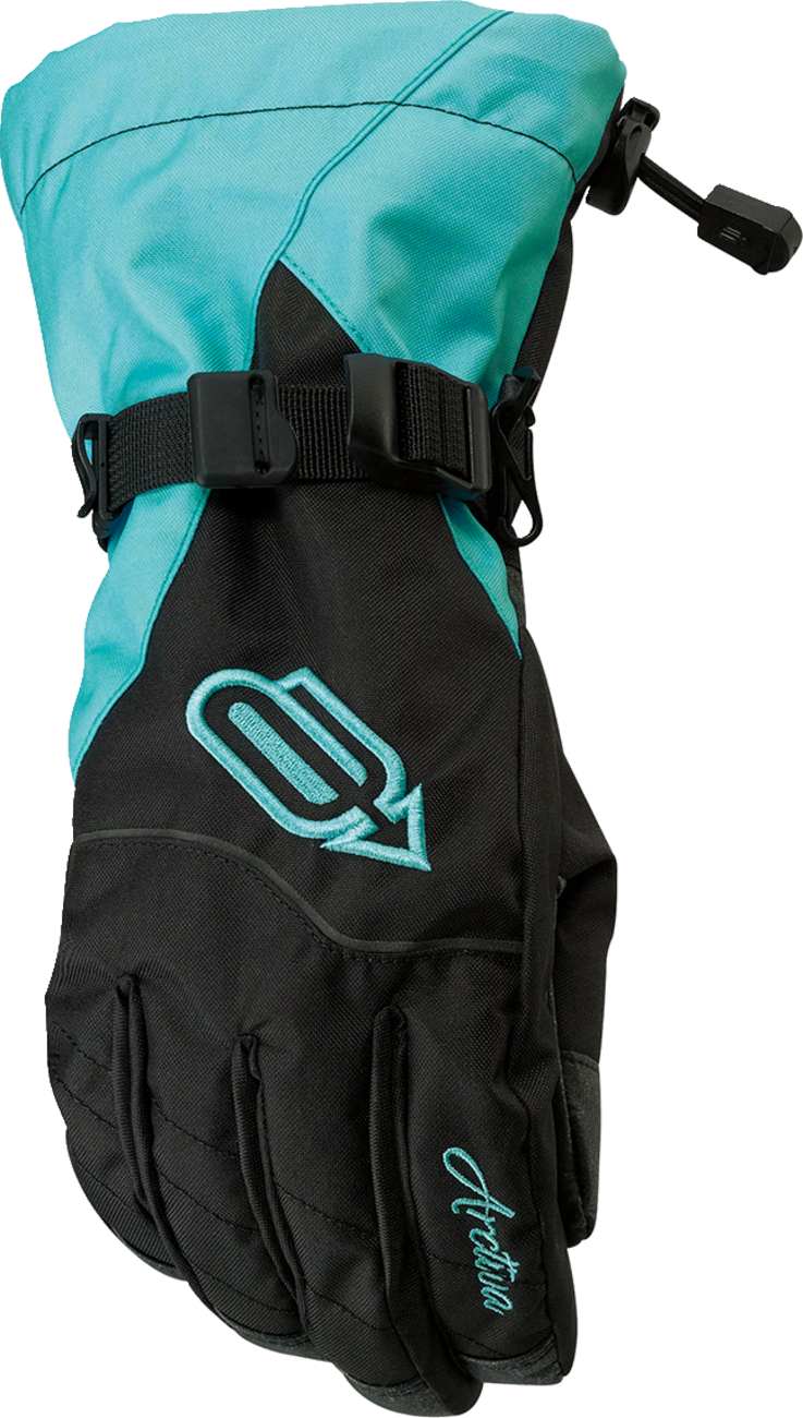 Arctiva Womens Pivot Gloves - Black/Blue