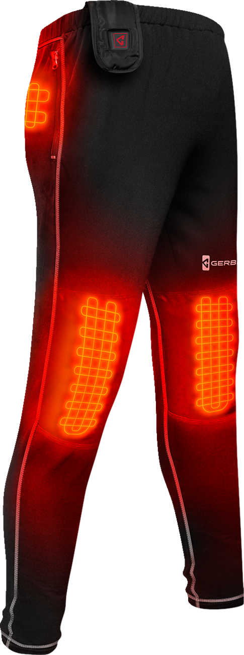 Womens 7V Battery Heated Pants - Black