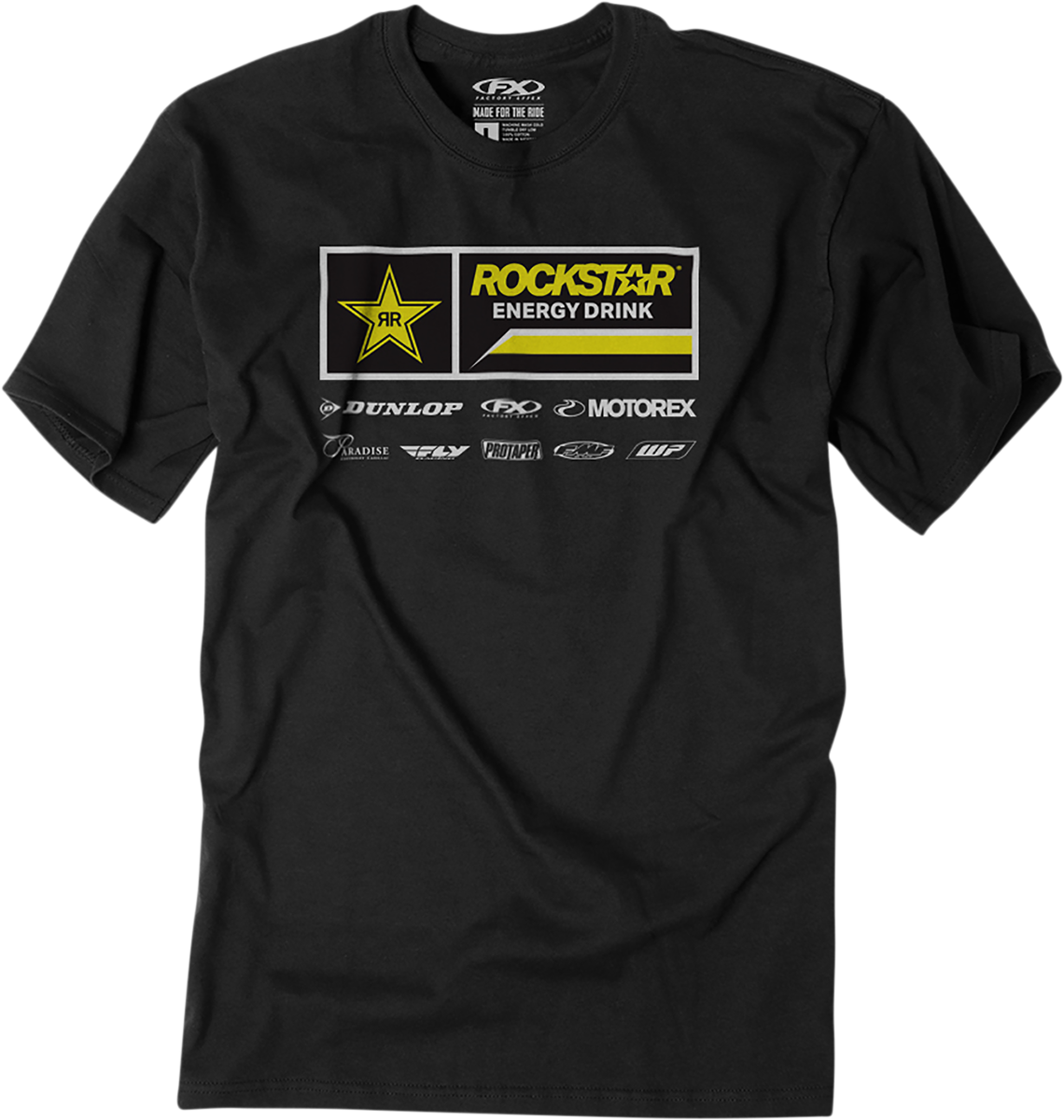 Facotry Effex Rockstar 21 Racewear T-Shirt - Black
