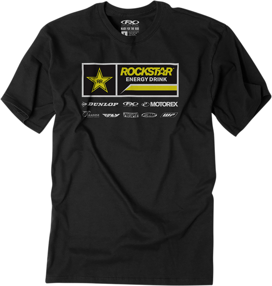 Facotry Effex Rockstar 21 Racewear T-Shirt - Black