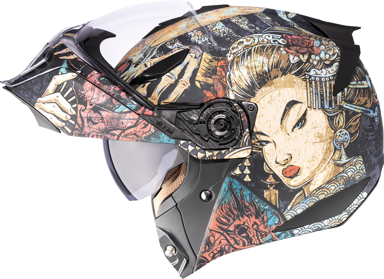 Icon Threshold Modular Helmet - Odokuro– ExtremeSupply.com