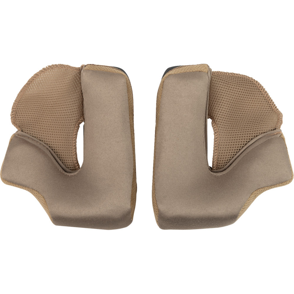 Icon Elsinore Helmet Cheek Pads - Brown