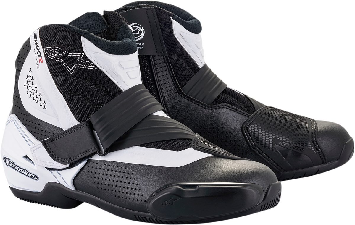 Alpinestars SMX1-R V2 Boots - Black/White