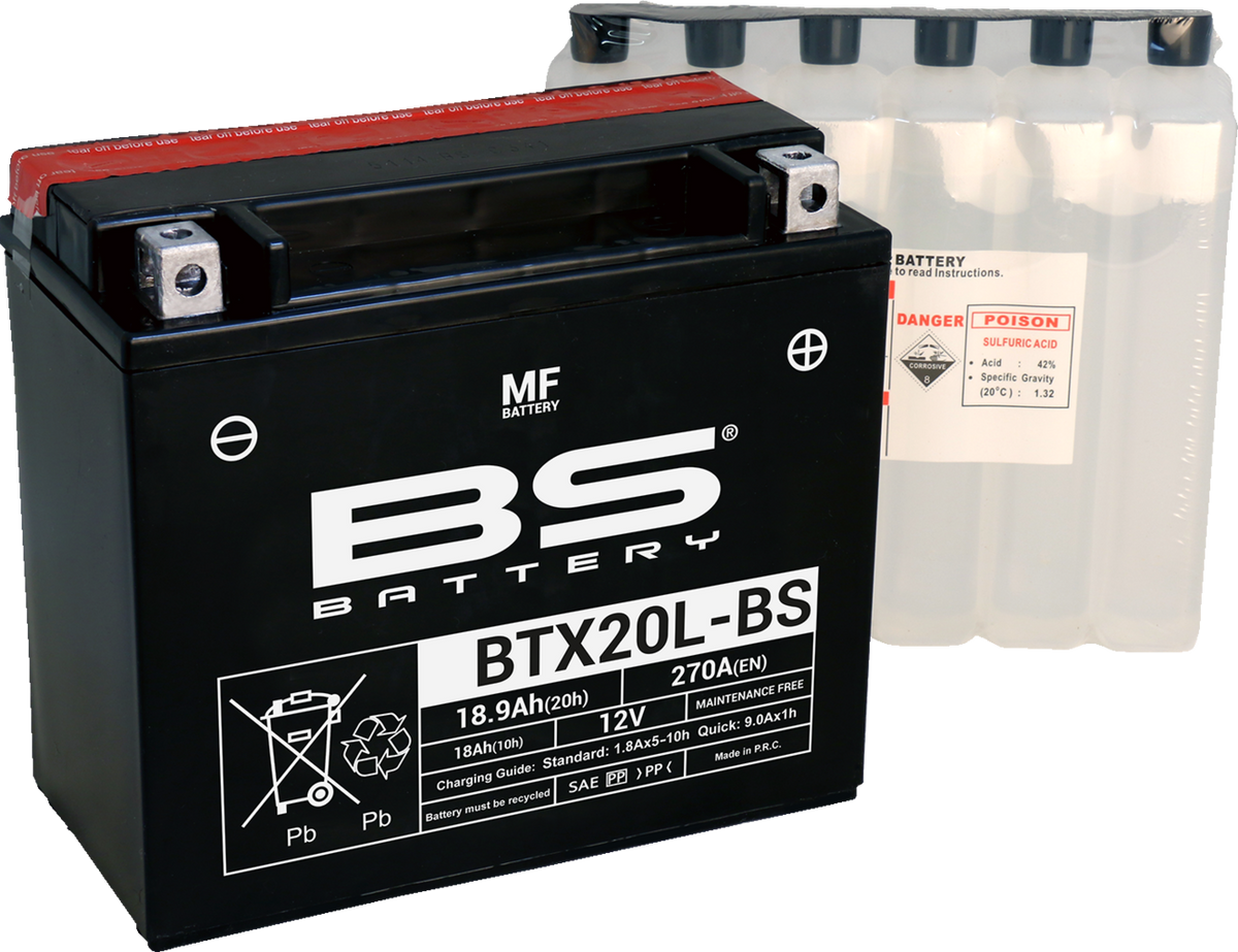 BS Battery - BTX20L-BS (YTX)