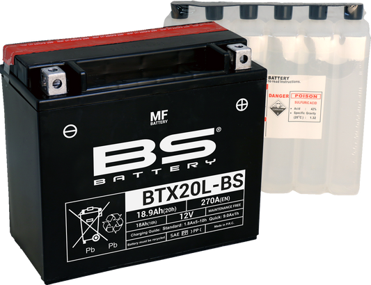 BS Battery - BTX20L-BS (YTX)
