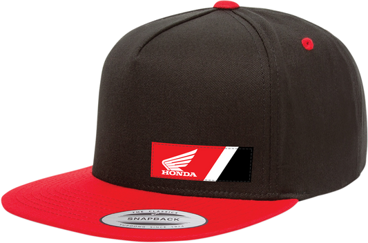 Facotry Effex Honda Wedge Hat - Black/Red