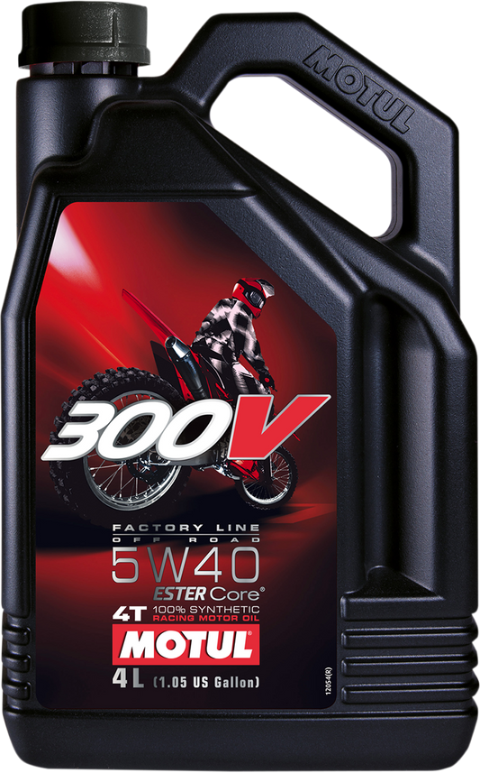 Motul 300V Offroad Synthetic Oil - 4 Liter - 4 Liter