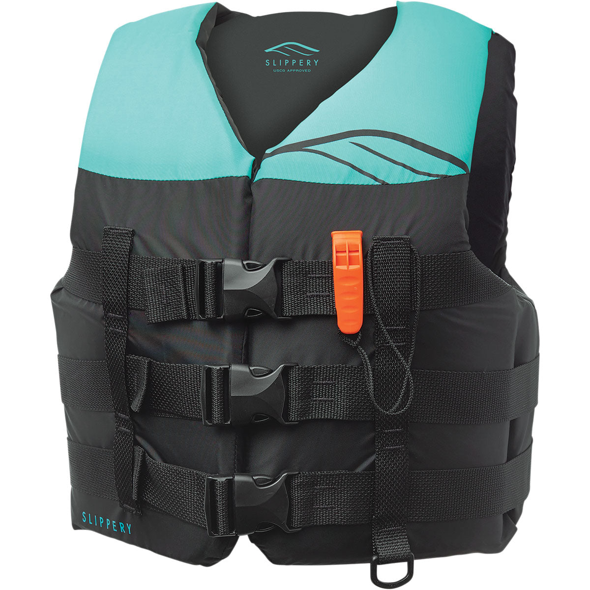 Slippery Womens Hydro Vest - Black/Mint