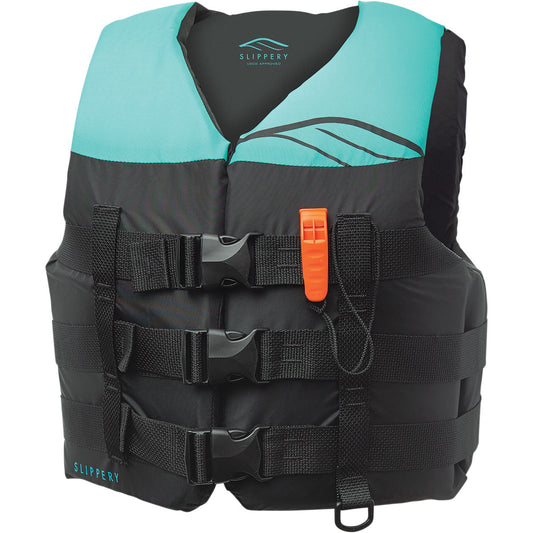 Slippery Womens Hydro Vest - Black/Mint
