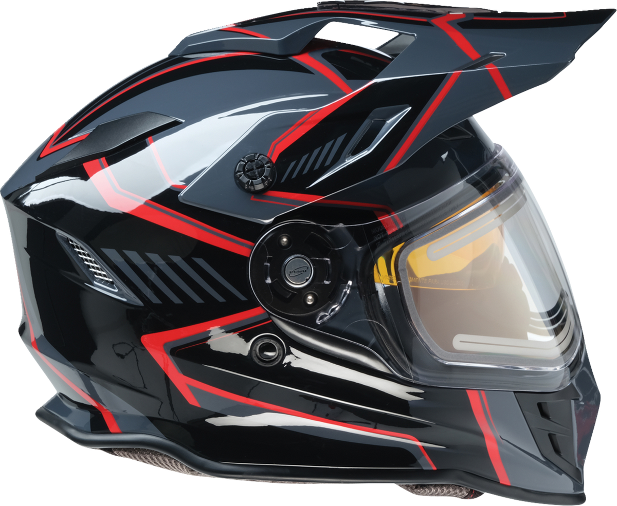 Z1R Range 2.0 Snow Rotor Helmet - Black/Red