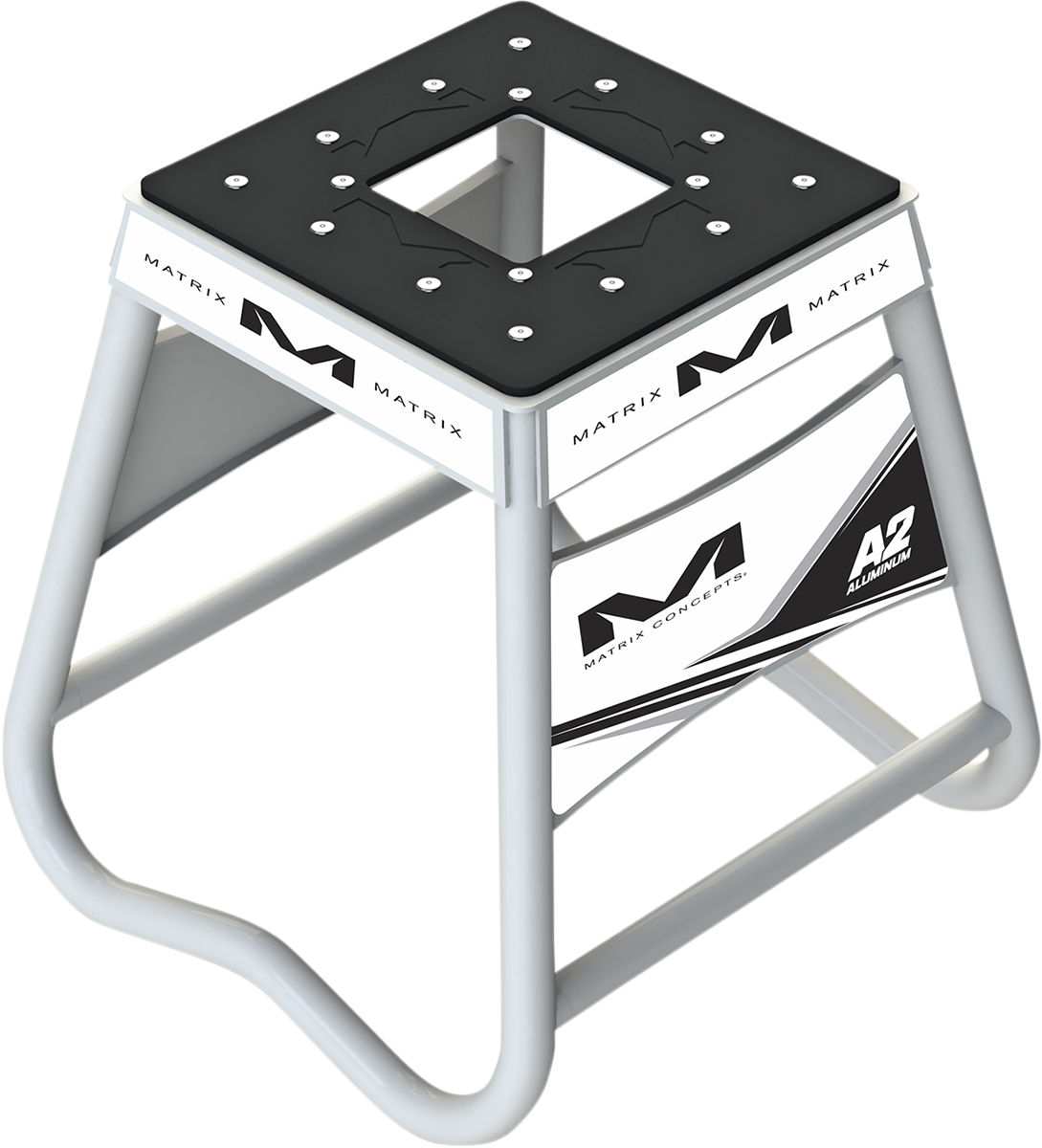 Matrix A2 Stand - Aluminum - White/Black