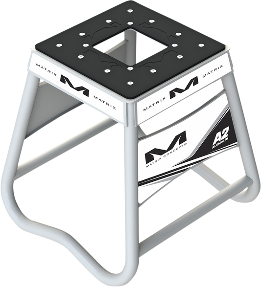 Matrix A2 Stand - Aluminum - White/Black