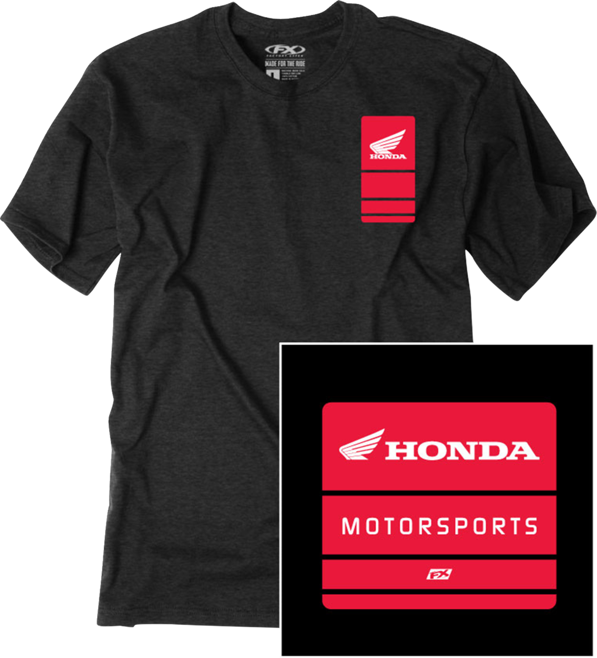Facotry Effex Honda Phase T-Shirt - Black