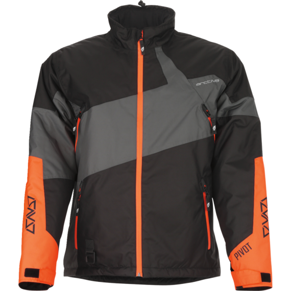 Arctiva Pivot 6 Jacket - Black/Gray/Orange