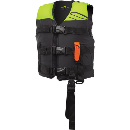 Slippery Child Hydro Vest - Black/Neon Yellow