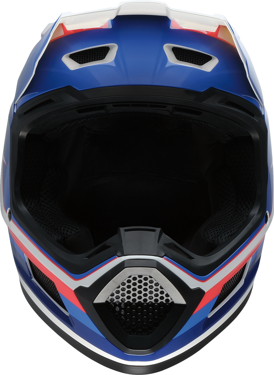 Z1R Youth Dirt Maxx Vortex Helmet - Red/White/Blue