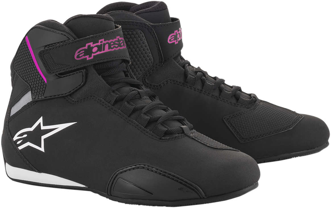 Alpinestars Womens Sektor Shoes - Black/Pink