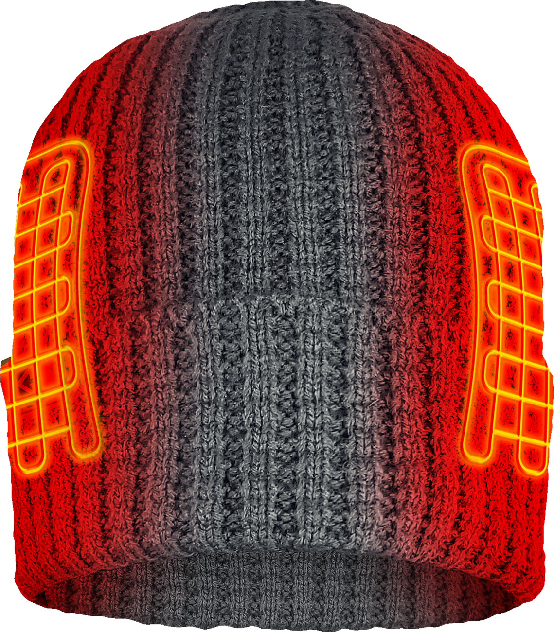 Gerbing 5 V Waffle Knit Heated Hat Beanies - Gray