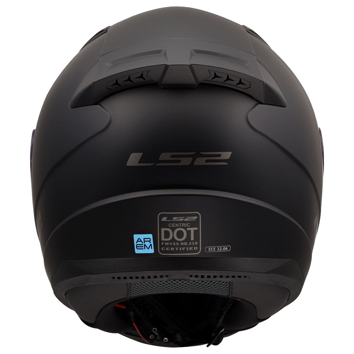 LS2 Centric Helmet w/ Photochromic Shield Matte Black / Large