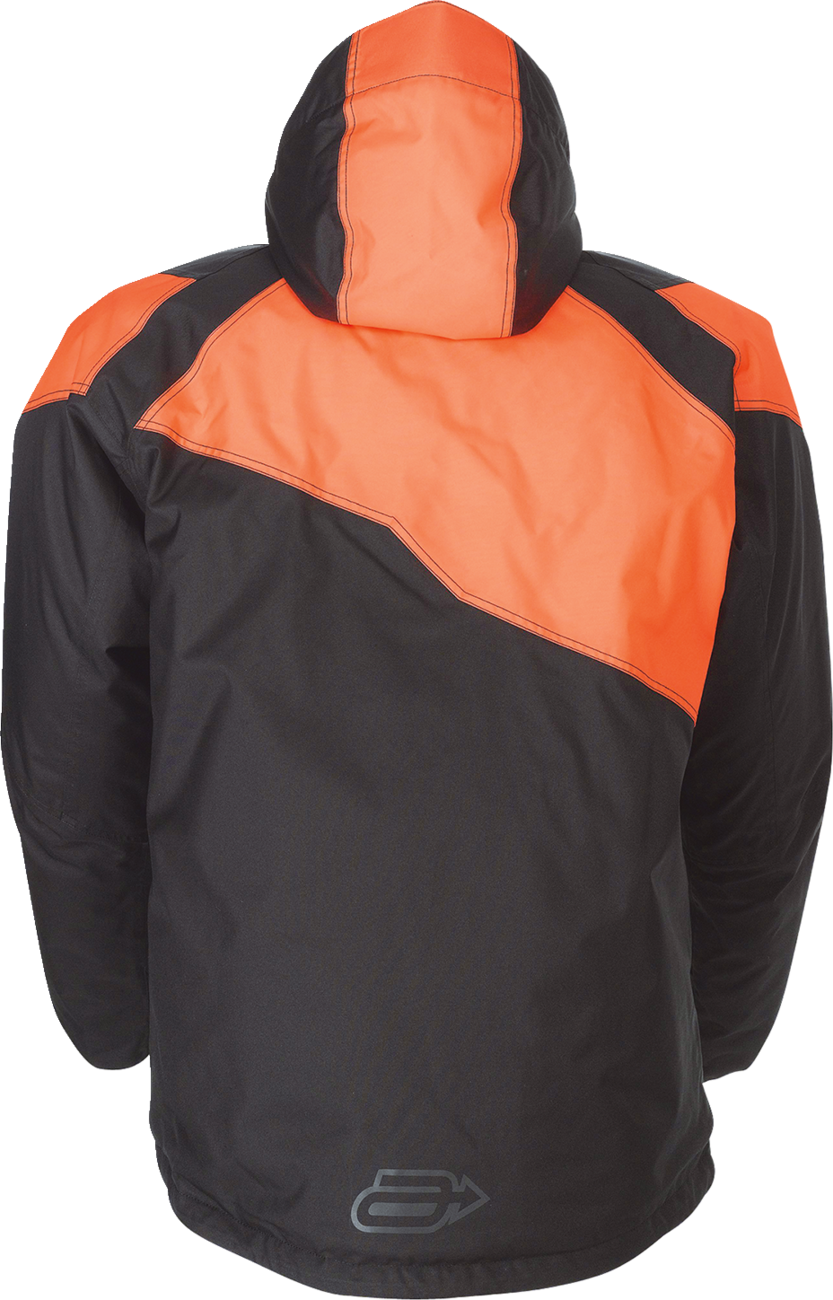 Arctiva Pivot 5 Hooded Jacket - Black/Orange