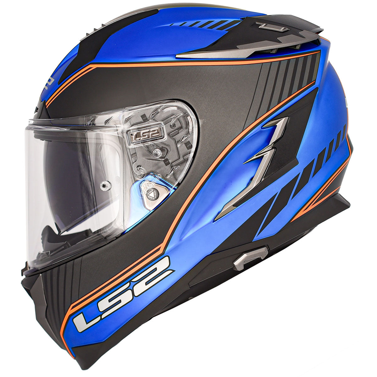 LS2 Challenger GT Boss Helmet CLOSEOUT - Matte Blue