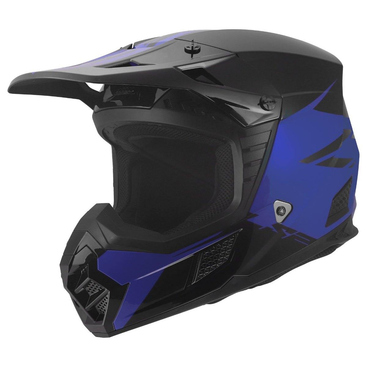 LS2 Coz Roar Helmets - Gloss Black/Blue