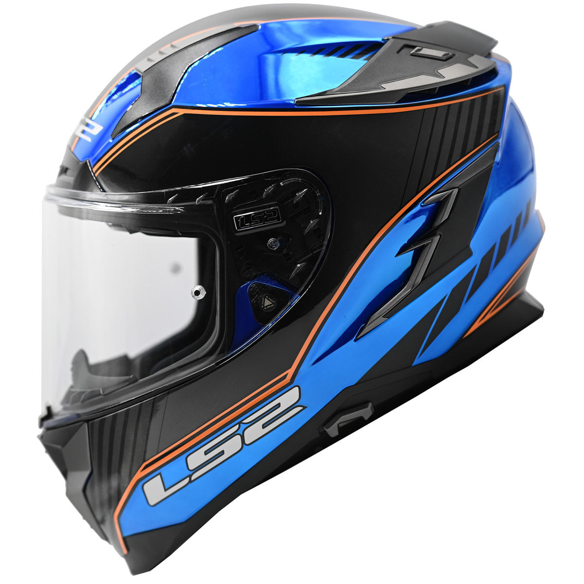LS2 Challenger GT Boss Helmet CLOSEOUT - Gloss Blue