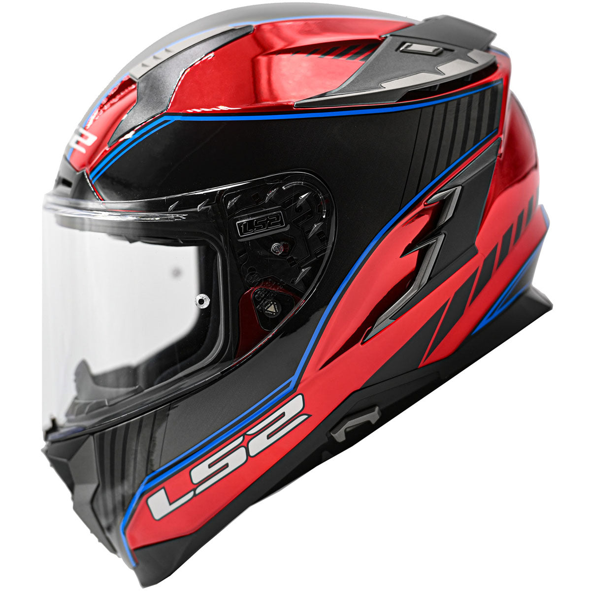 LS2 Challenger GT Boss Helmet CLOSEOUT - Gloss Red