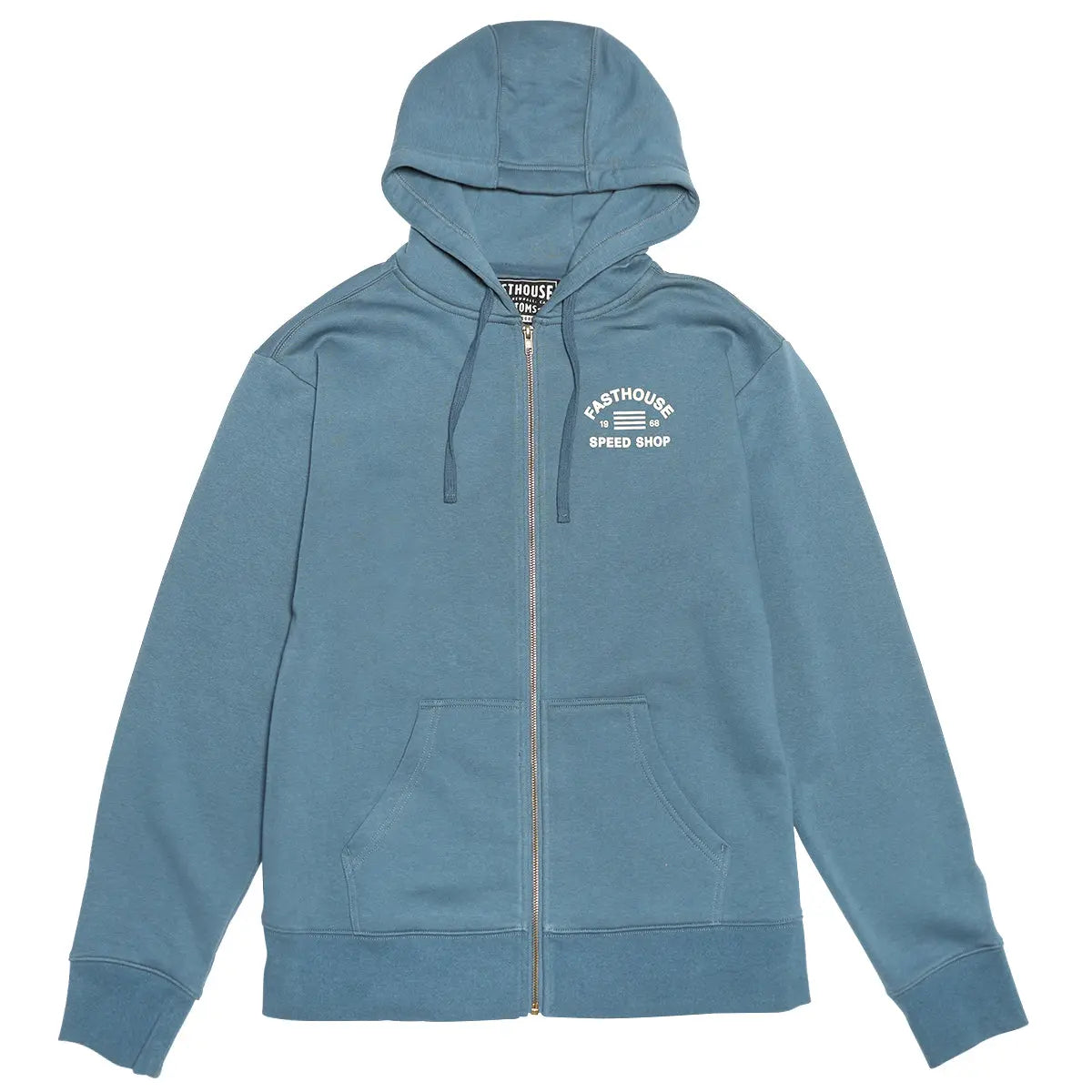 Fasthouse Cobalt Hooded Zipup Vintage 