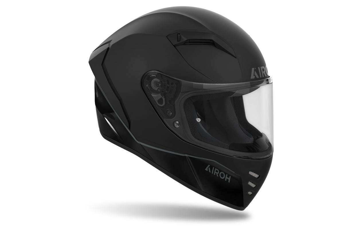 Airoh Connor Nobleman Helmet - Matte/Gloss Black / Lite Smoke Visor
