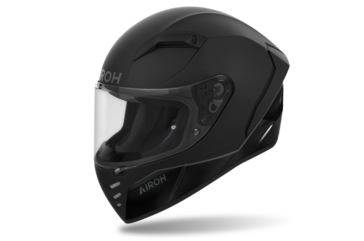 Airoh Connor Nobleman Helmet - Matte/Gloss Black / Lite Smoke Visor
