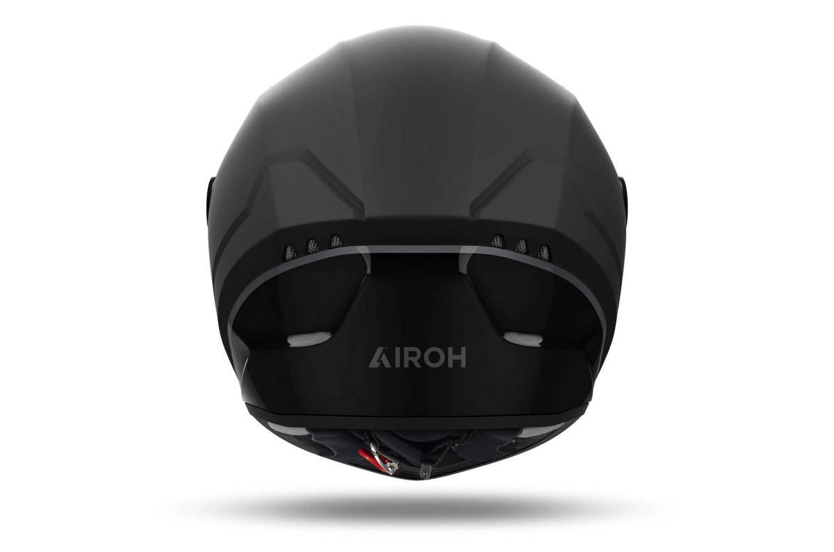 Airoh Connor Nobleman Helmet - Matte/Gloss Black / Lite Smoke Visor