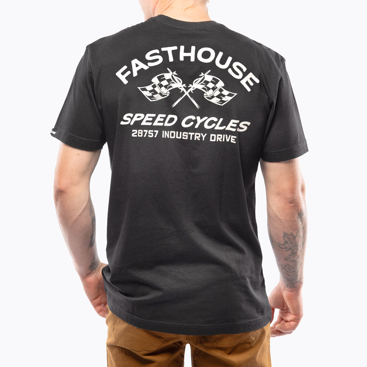 Fasthouse Crown Tee - Black