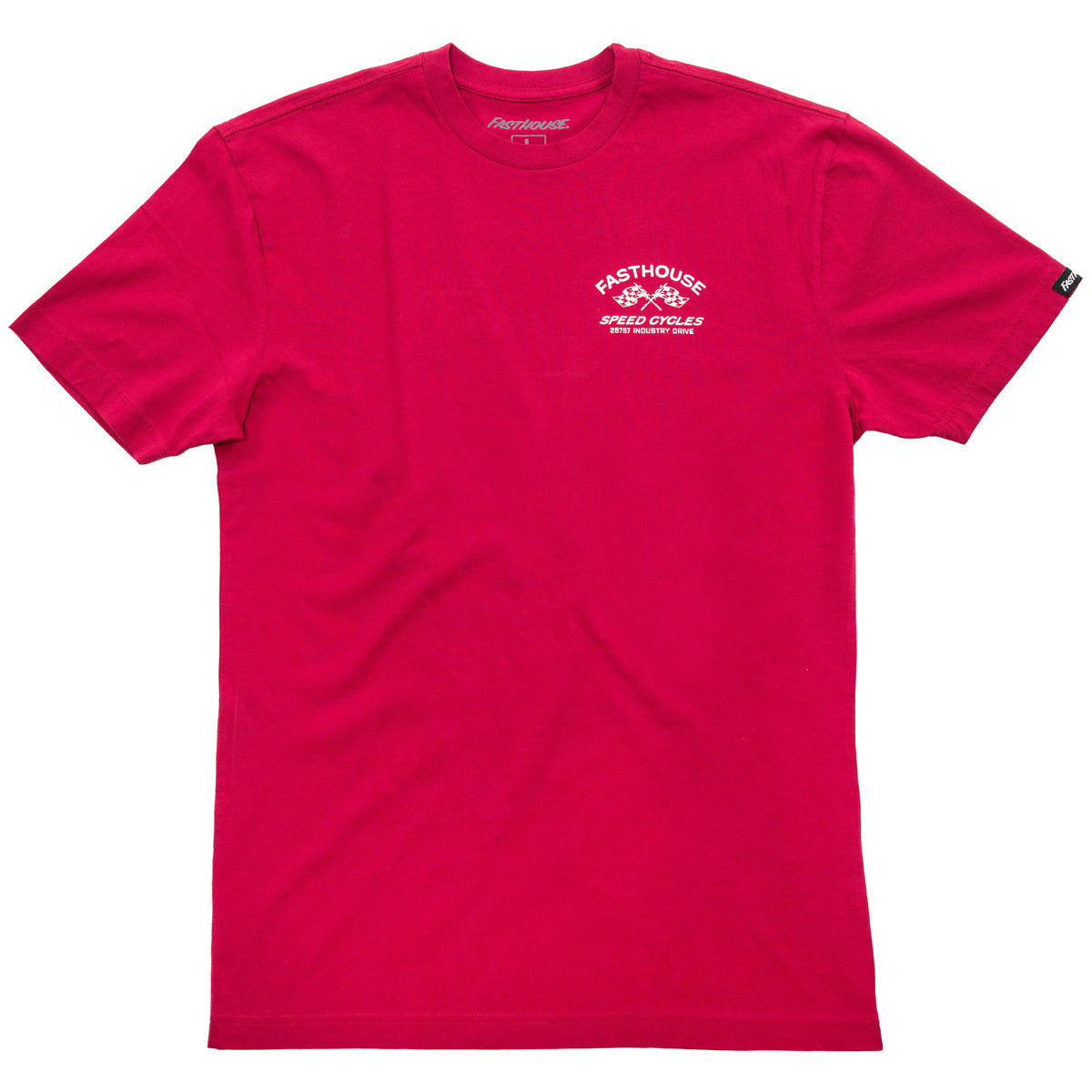 Fasthoues Crown Tee Cardinal