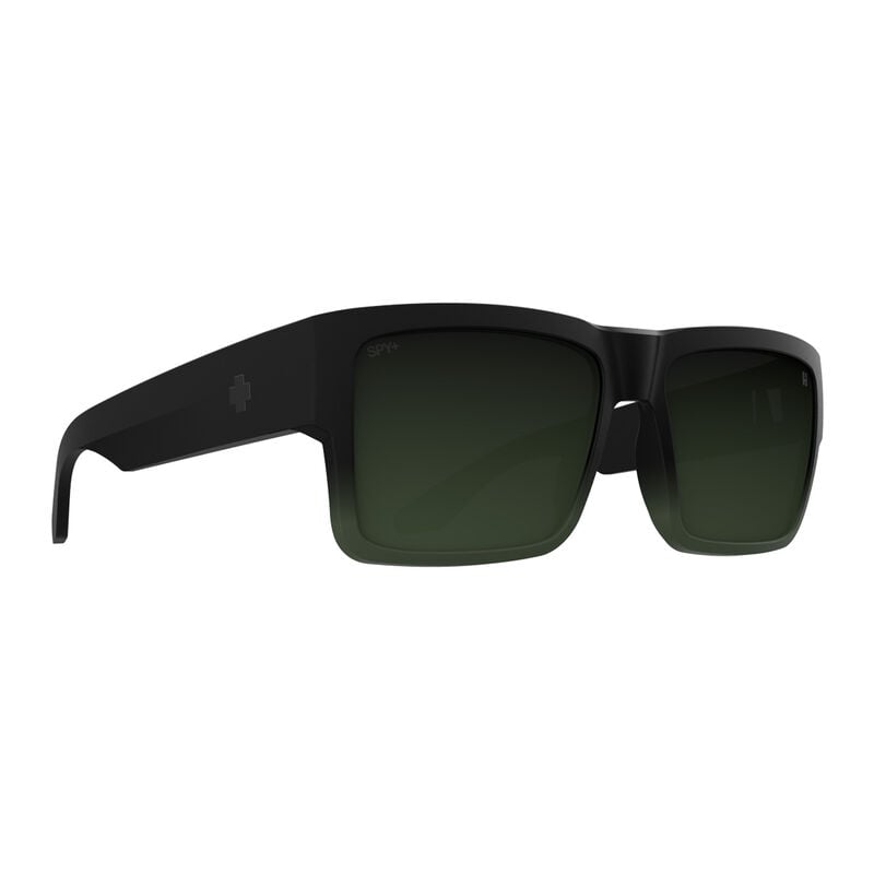 Spy Cyrus Sunglasses - Soft Matte Olive Fade/Happy Bronze Olive Mirror