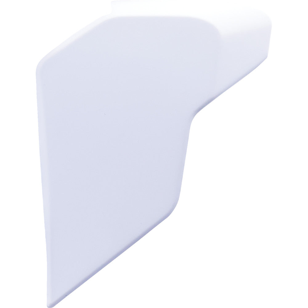 Icon Ultraflite Helmet Side Plates - Rizz Rizz Matte White