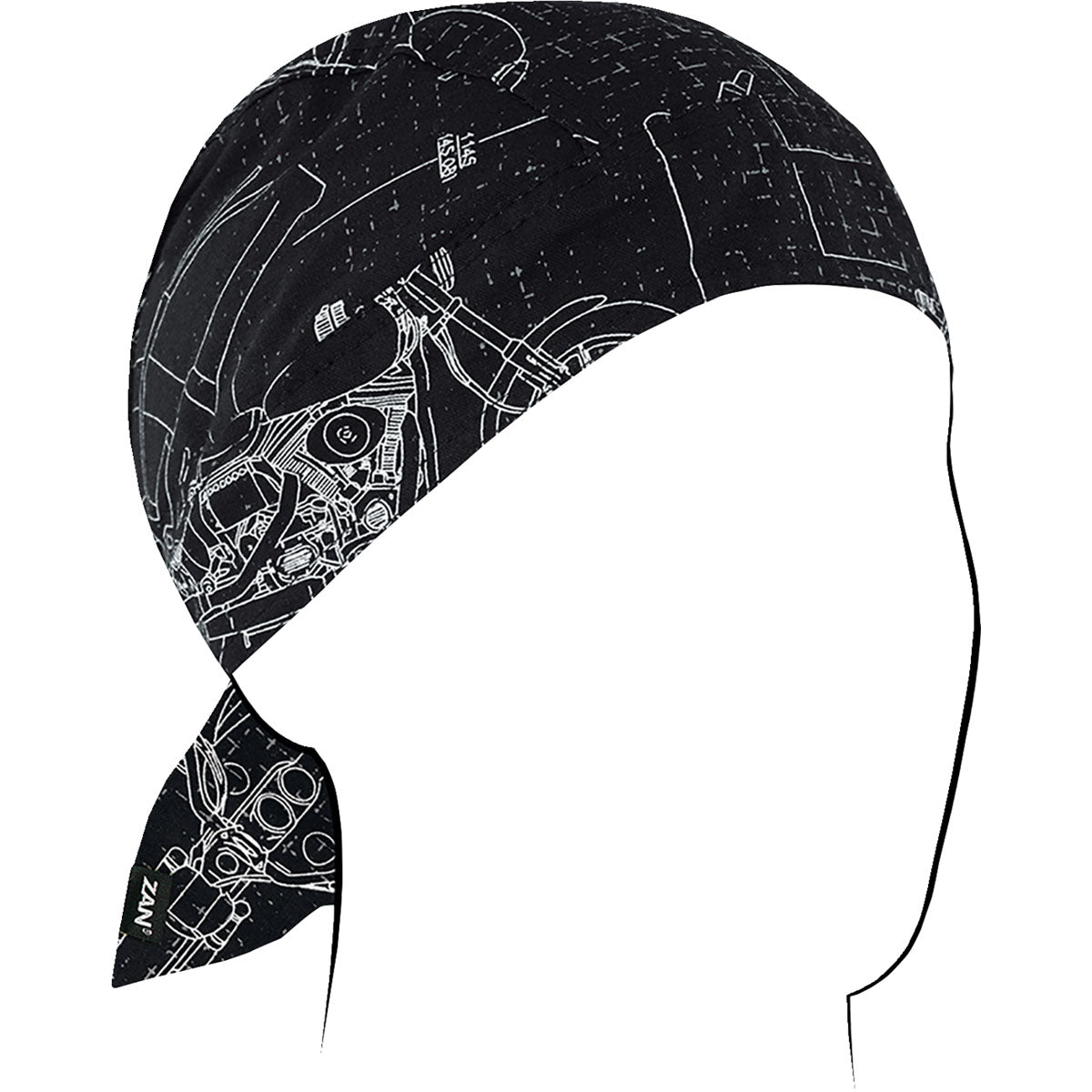 ZAN Headgear Flydanna Cotton Headwrap - 