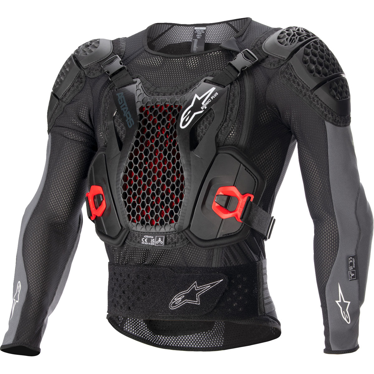 Alpinestars Bionic Plus v2 Protection Jacket - Black/Anthracite/Red