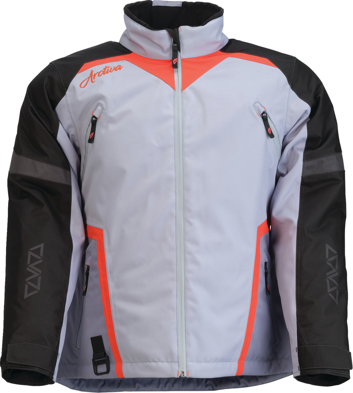 Arctiva Womens Pivot 8 Jacket - Gray/Coral