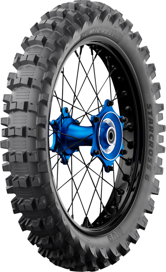 Michelin StarCross 6 Mud Rear Tire - 110/90-19 - 62M