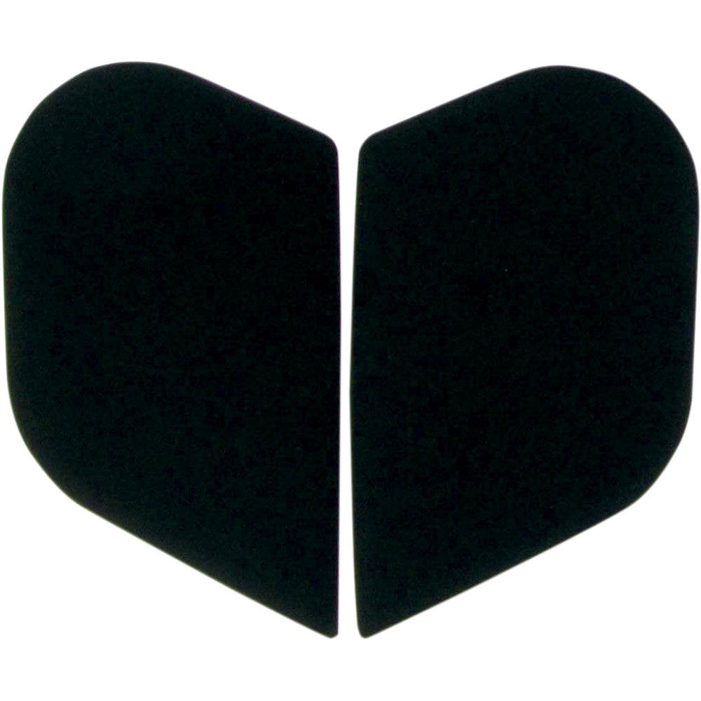 Icon Airframe/Alliance Helmet Side Plates - Rubatone Black