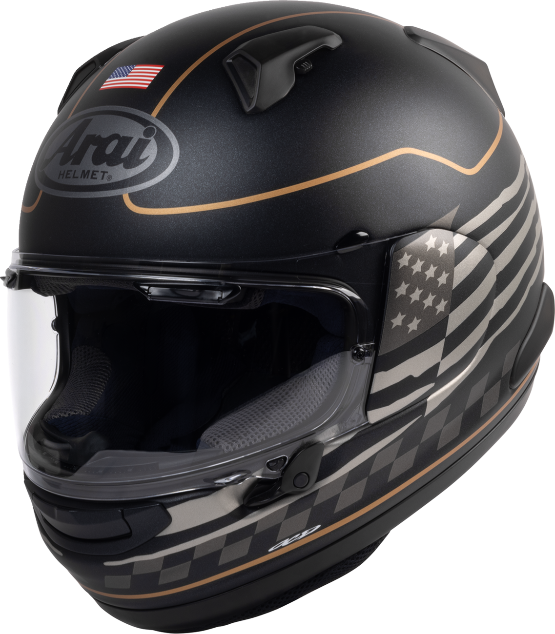 Arai Signet-X US Flag Helmet - Black Frost
