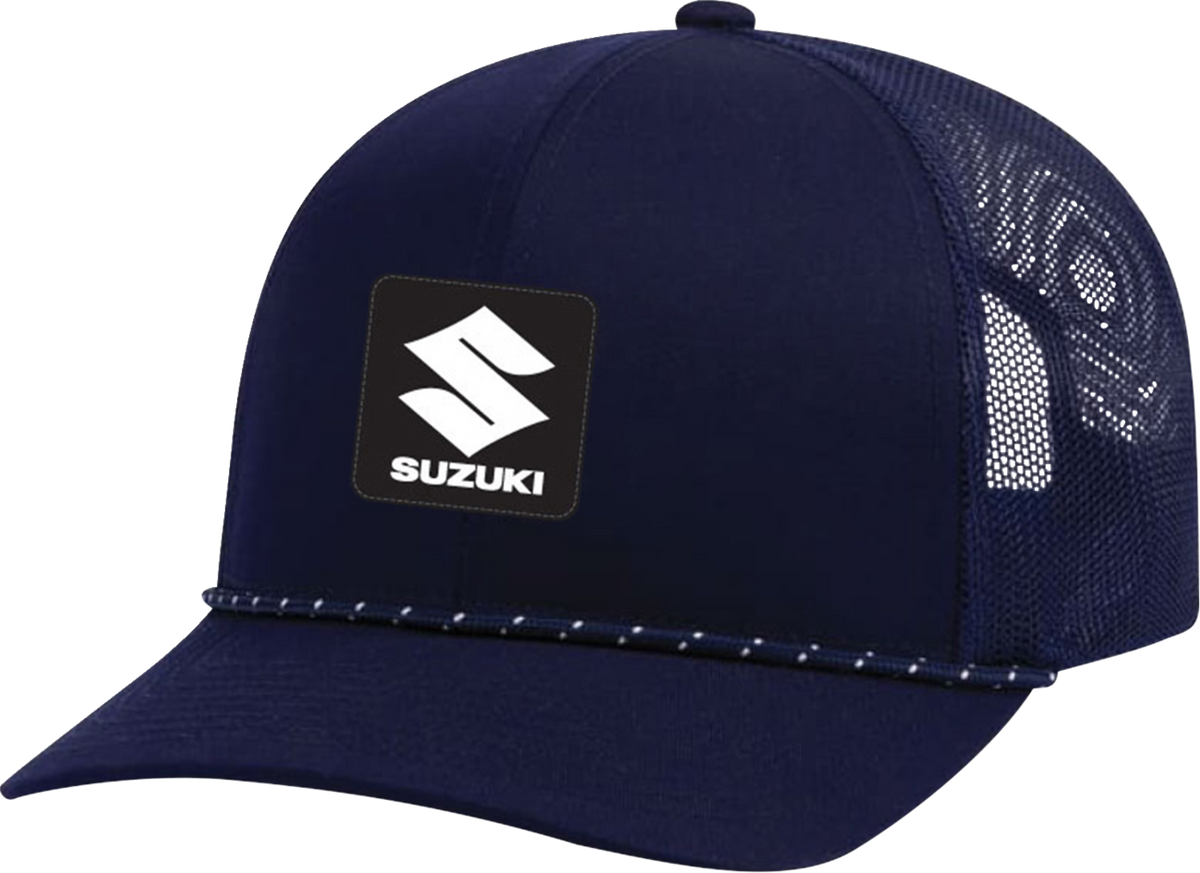Facotry Effex Suzuki Explorer Braided Snapback Hat - Navy