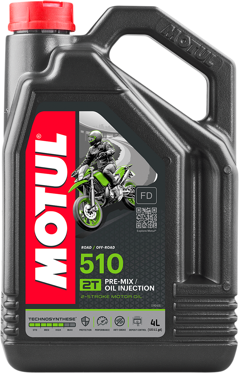 Motul 510 2T Anti-Smoke Oil - 4 Liter - 4 Liter